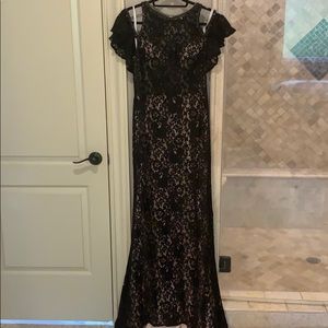 Black formal dress